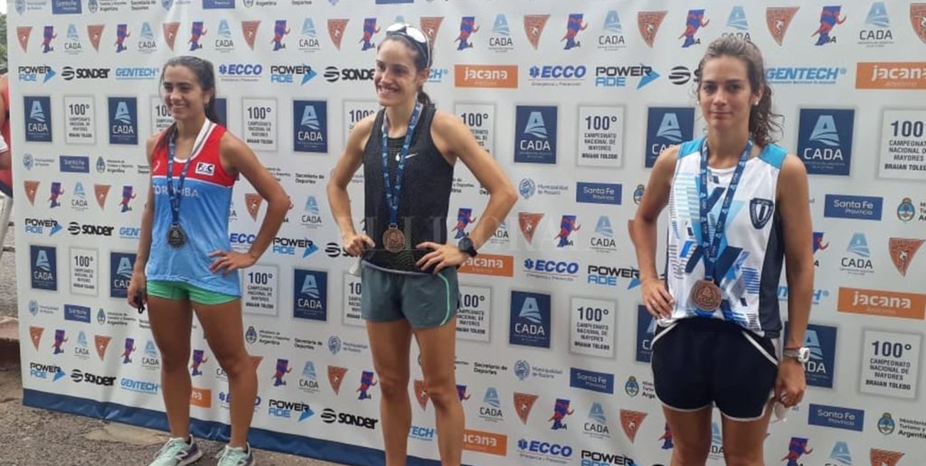 Nacional de atletismo: Lozano ganó en 3.000 con obstáculos