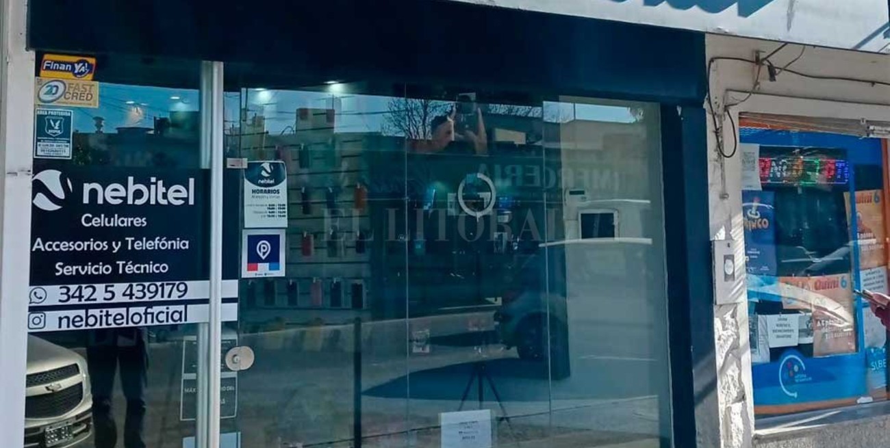 Asalto y disparos en un  comercio de Santo Tomé