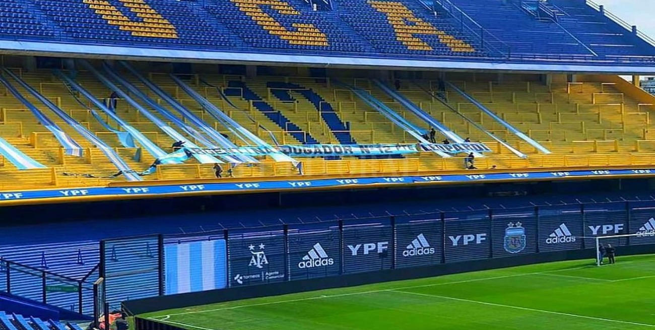 Habrá 30 parlantes y 2 DJ´s en la Bombonera para dar "aliento virtual" a la Argentina ante Ecuador