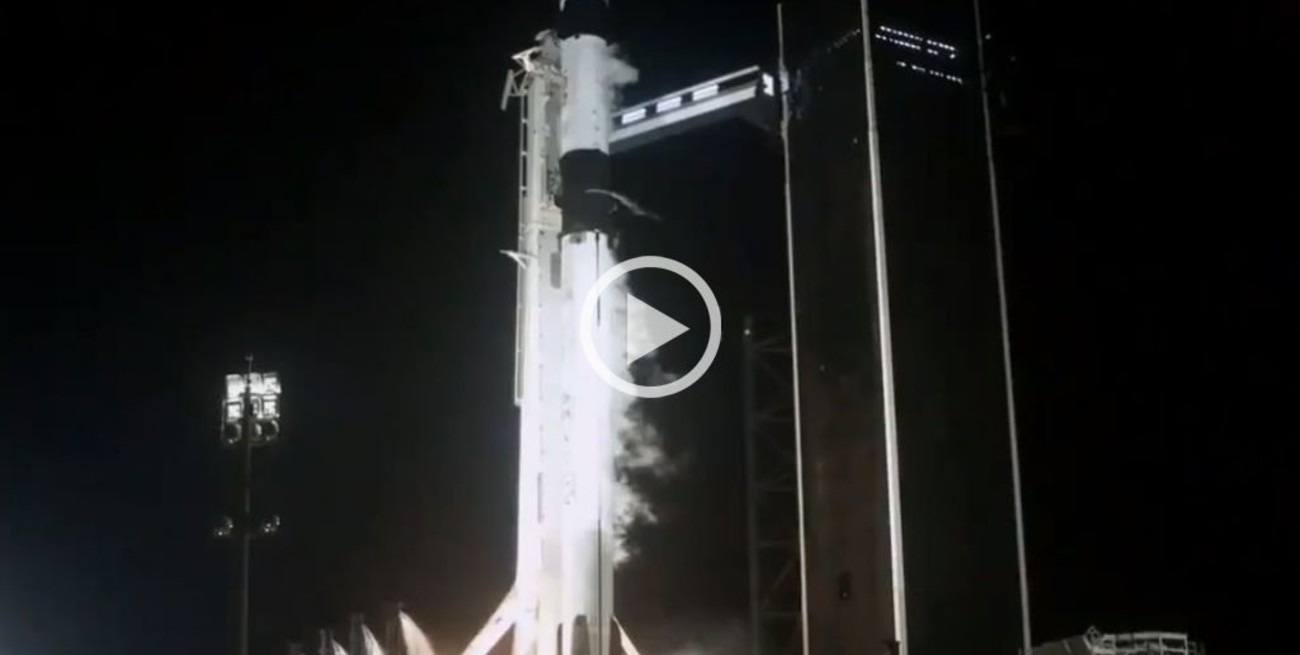 La NASA y SpaceX lanzaron la segunda nave tripulada a la Estación Espacial Internacional