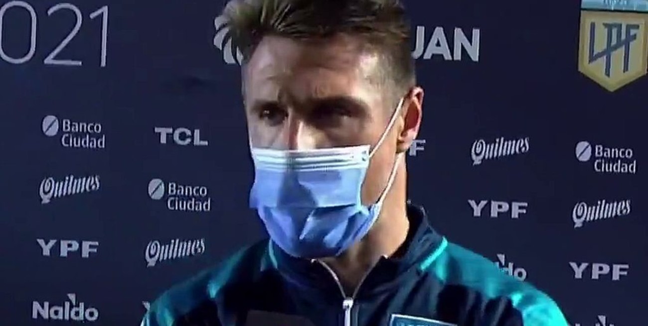 "Me siento orgulloso del grupo", dijo Pillud tras la derrota ante Colón de Santa Fe