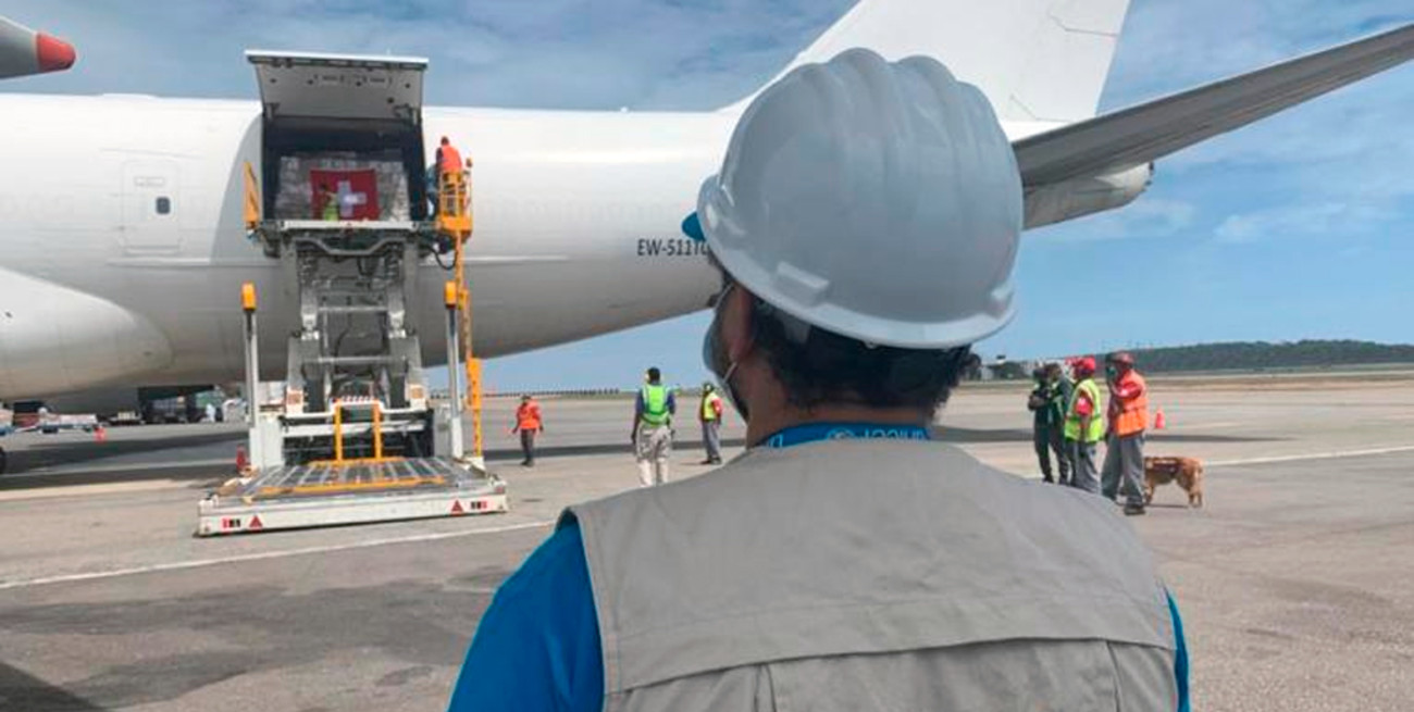 Unicef se alista para el transporte de las vacunas contra el coronavirus 