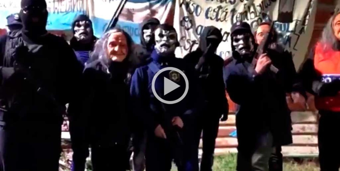 Intimidante video: graves amenazas contra la justicia por parte de seguidores de "Pata" Medina