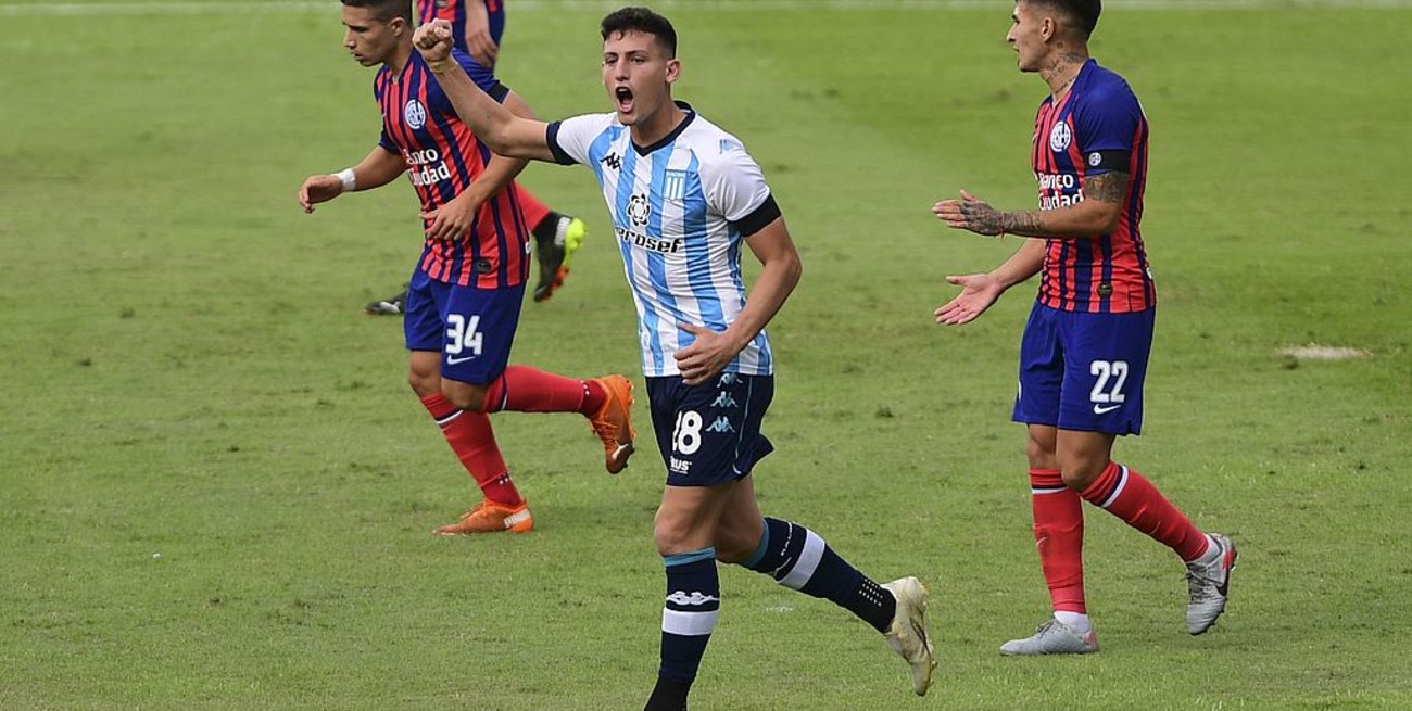 Racing le ganó a San Lorenzo y se clasificó a los cuartos de final