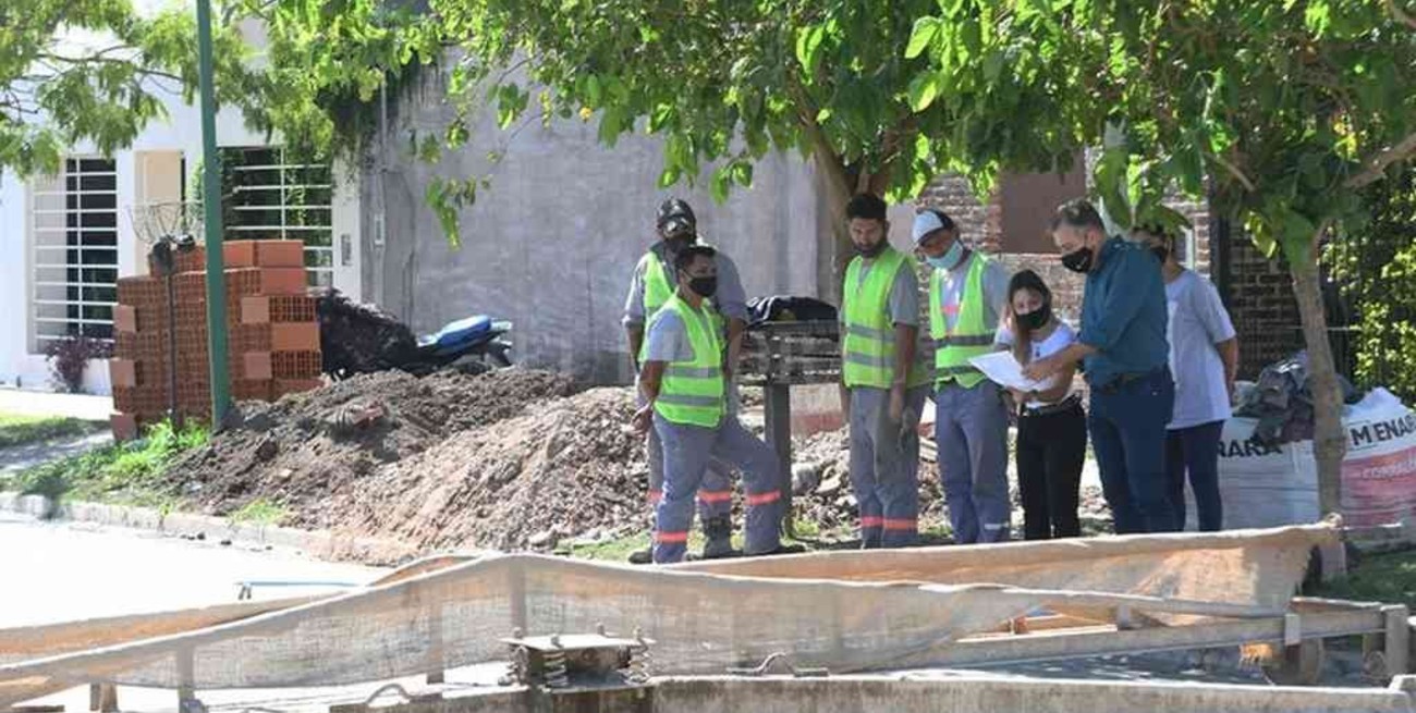 Rafaela: suman 130 cuadras de pavimento en barrio Italia