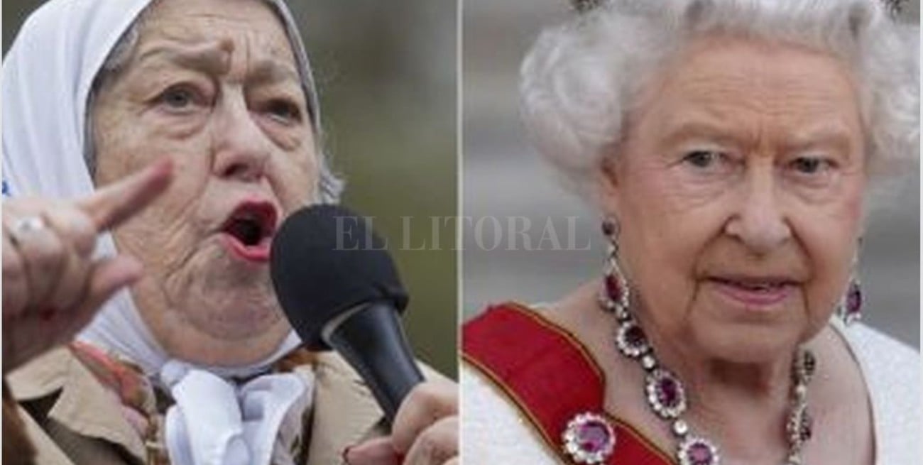 Hebe de Bonafini le envió una carta a la reina Isabel II