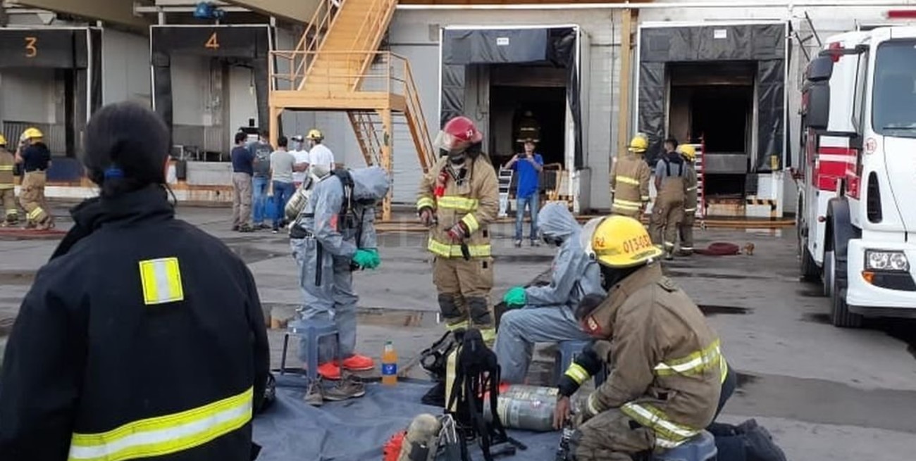 Friar agradeció la acción solidaria de quienes ayudaron a sofocar el incendio