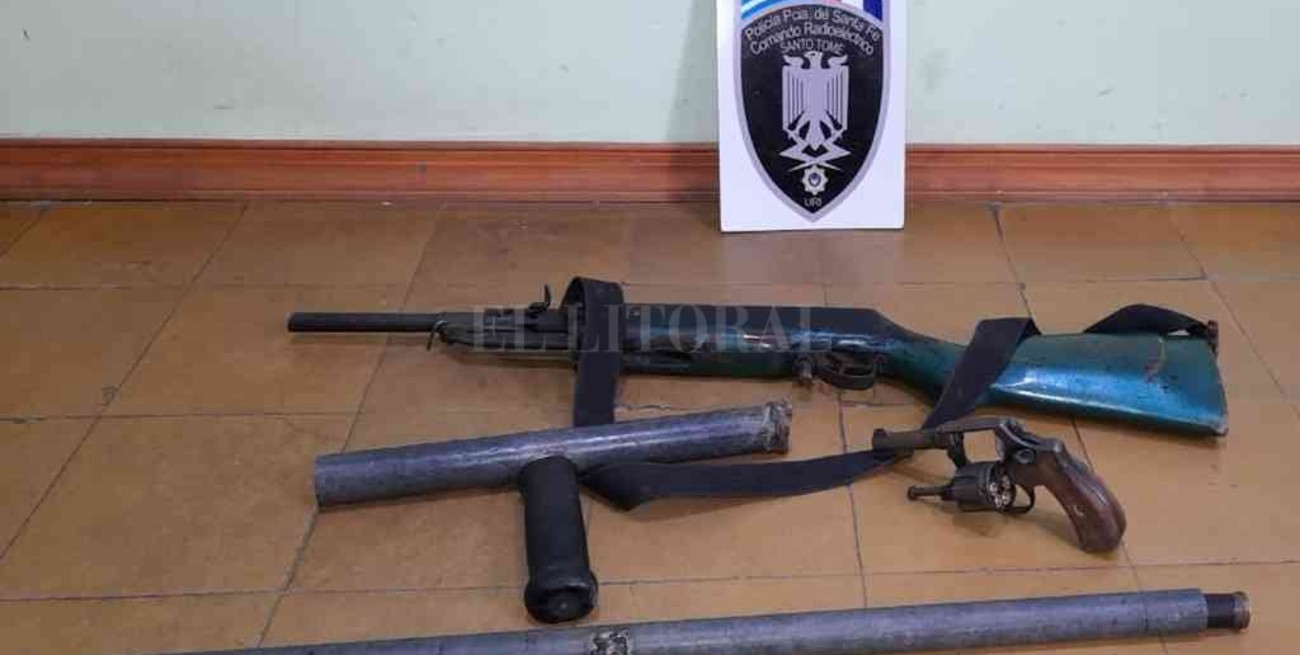 Dos casos de abuso de armas en Santo Tomé