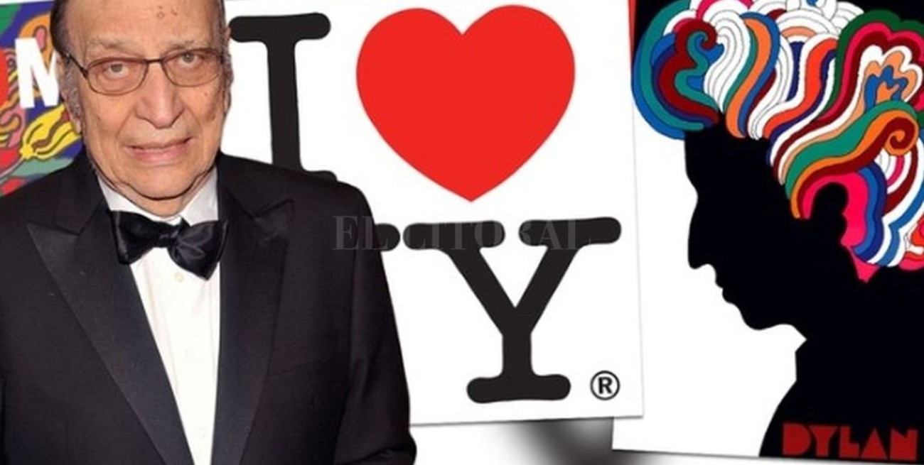 Murió Milton Glaser, creador del célebre "I Love NY"