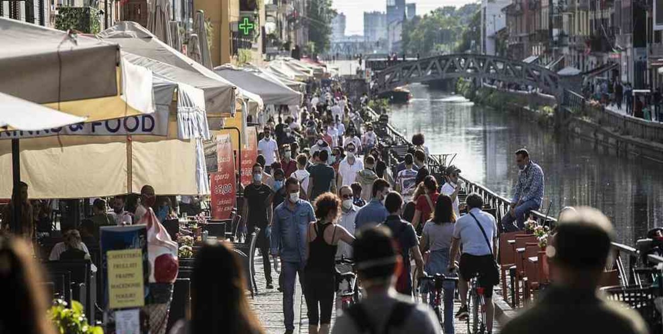 Italia, uno de los países más afectados por la circulación de la variante Delta