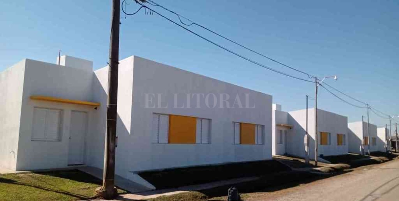 San Carlos Norte: entregarán 7 viviendas del plan de autoconstrucción 