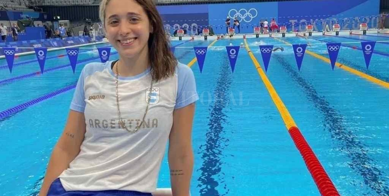 Delfina Pignattiello se bajó de la prueba de 400 metros libres