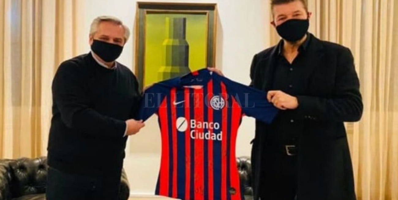 Marcelo Tinelli se reunió con Alberto Fernández en Olivos