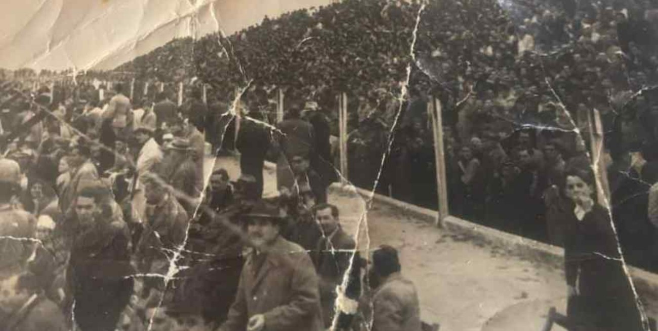 "El pibe de la foto soy yo": Una de las primeras imágenes del Cementerio de los Elefantes