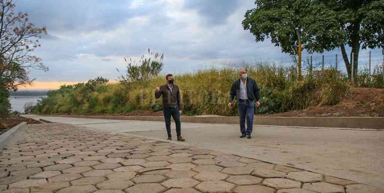 San Lorenzo: se completó la puesta en valor de la bajada San Luis