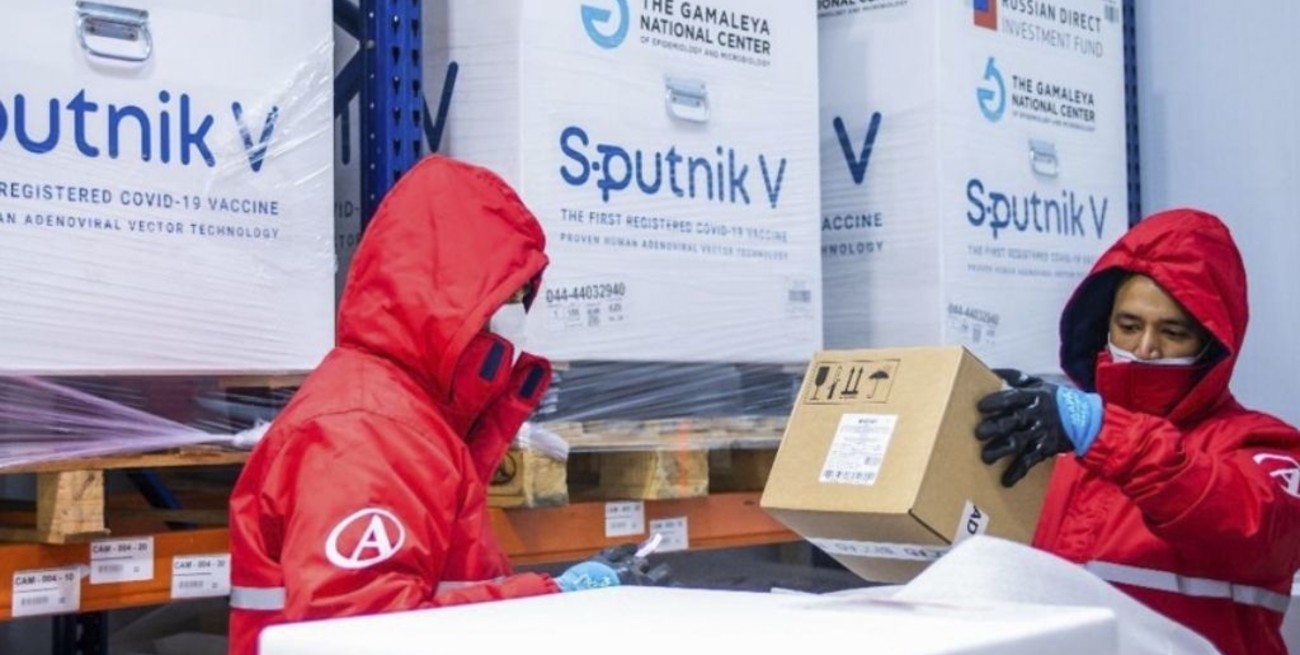 Sputnik V: confirman que "retrasos temporales" de segundo componente se resolverán durante agosto