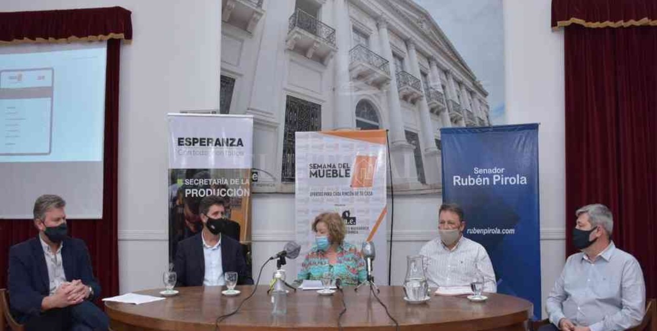 Pirola sumó su apoyo a la Semana del Mueble, de CIMAE