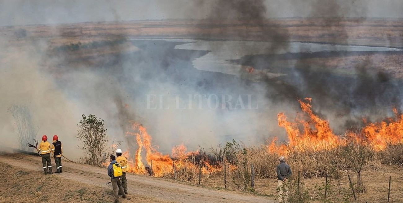 Primer informe oficial: la acción humana, detrás de casi todos los incendios que afectan a 11 provincias