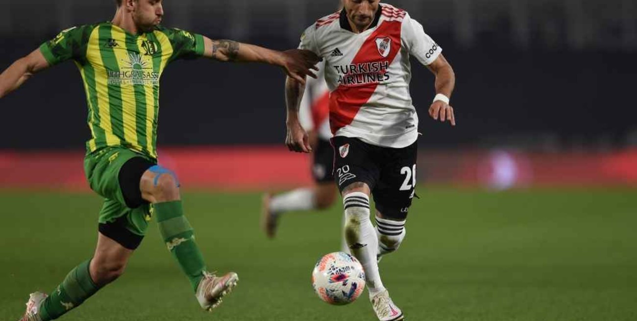 A pesar de su falta de efectividad, River superó a Aldosivi en el Monumental