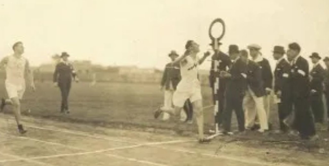 A 100 años del primer récord nacional de los 100 metros 