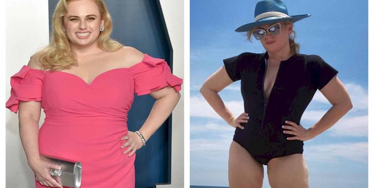 Rebel Wilson mostró su transformación física en redes sociales