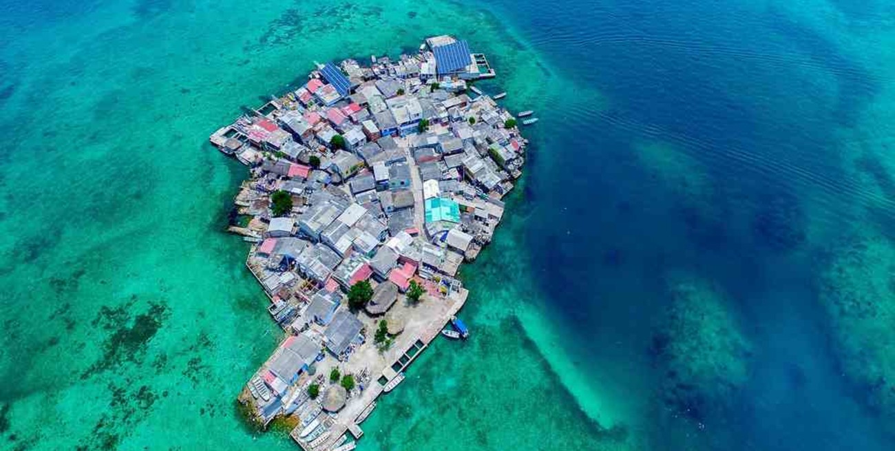 Cuarentena "casi imposible" en la isla más superpoblada de Colombia