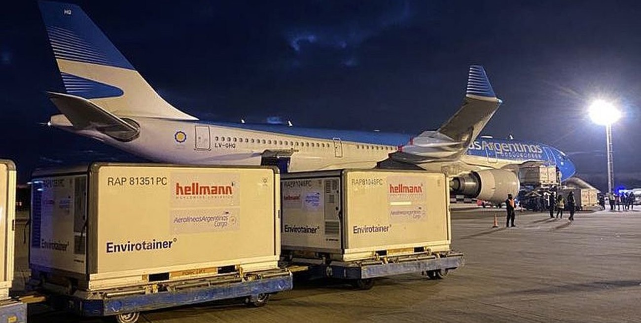 Llegaron al país otras 768 mil dosis de vacunas Sinopharm