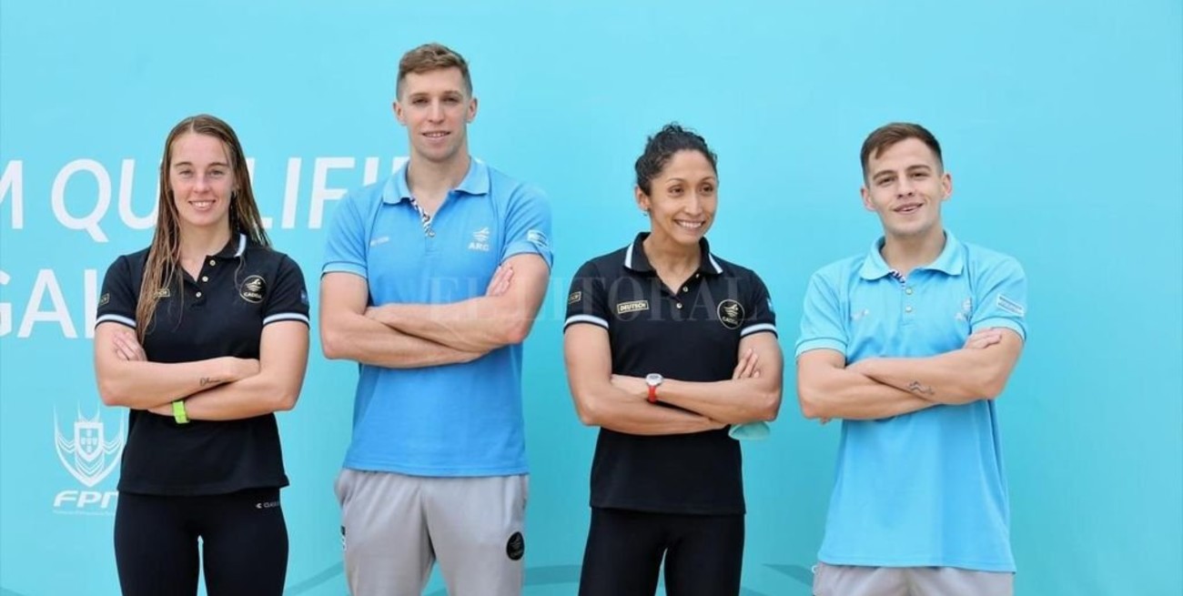 Sueño olímpico para cuatro argentinos