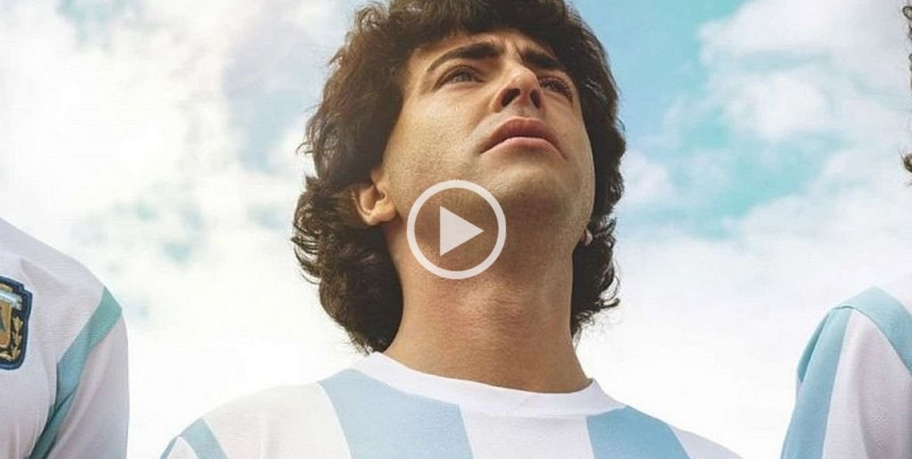 Amazon publicó las primeras imágenes de la serie "Maradona: Sueño bendito"