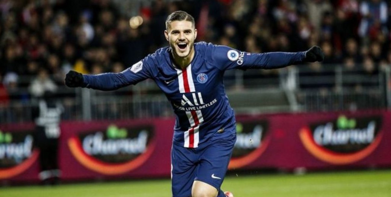 Mauro Icardi marca en goleada del PSG en un partido amistoso