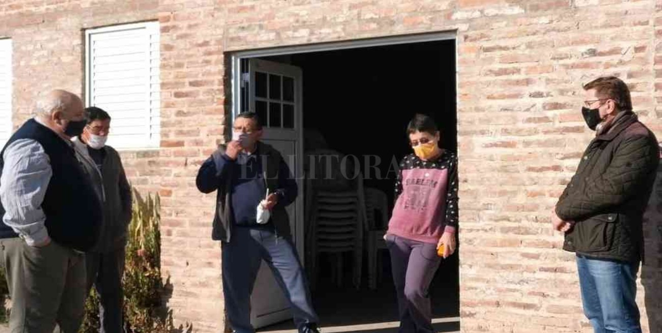 Borla mantuvo reuniones y recorrió instituciones en el departamento San Justo