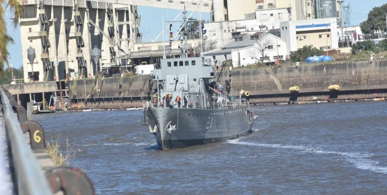 Llegó al puerto de Santa Fe el buque sanitario que atenderá a la población de Alto Verde