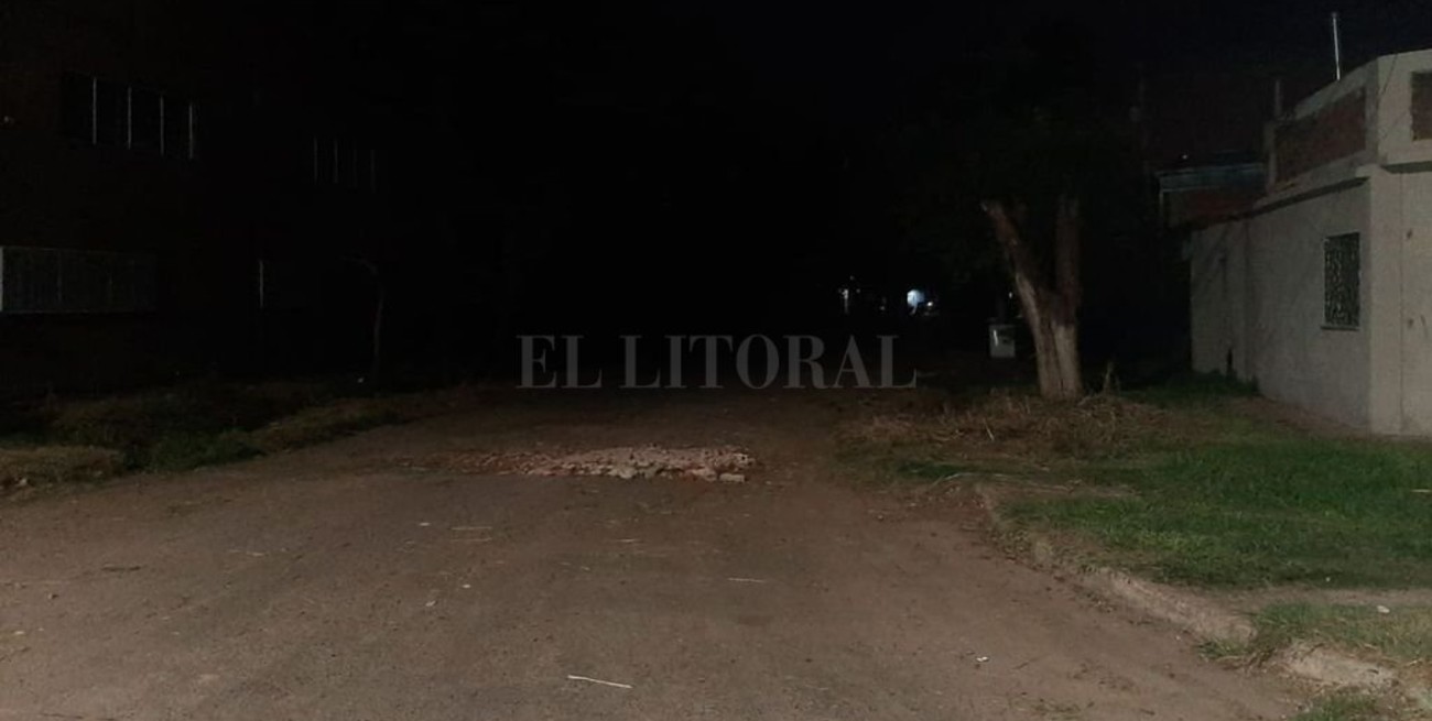 Una "boca de lobos" en Los Hornos