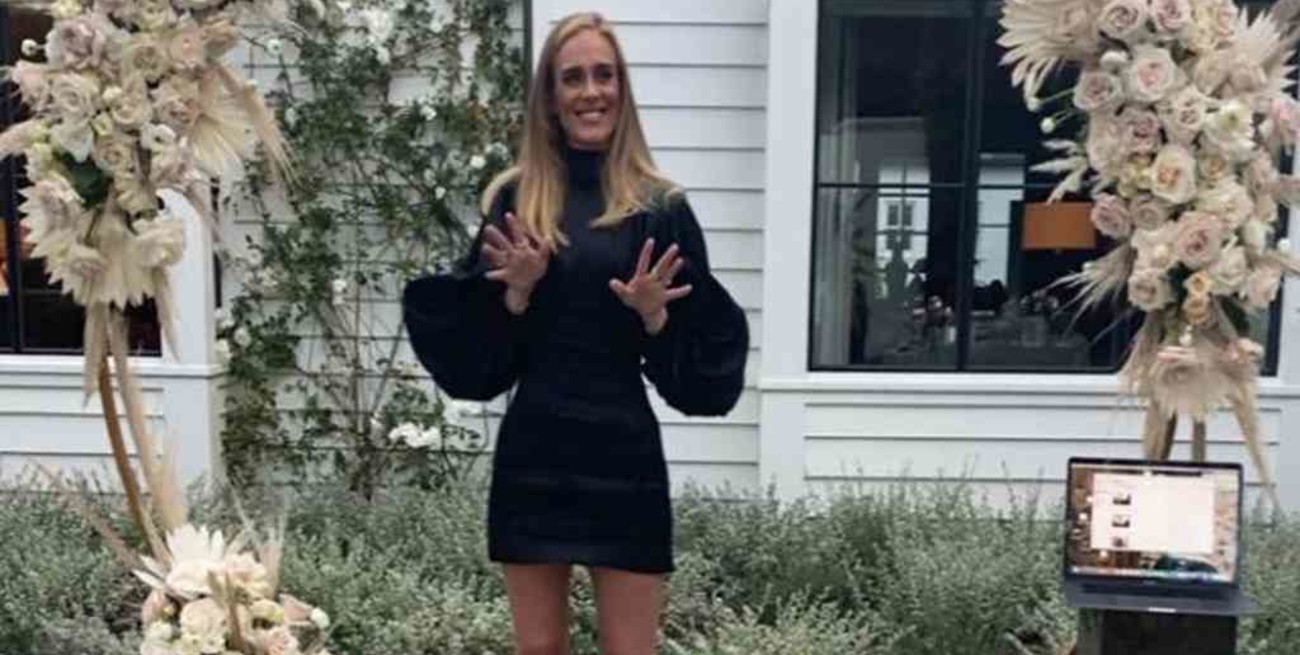 Adele sorprendió a todos con su nueva figura