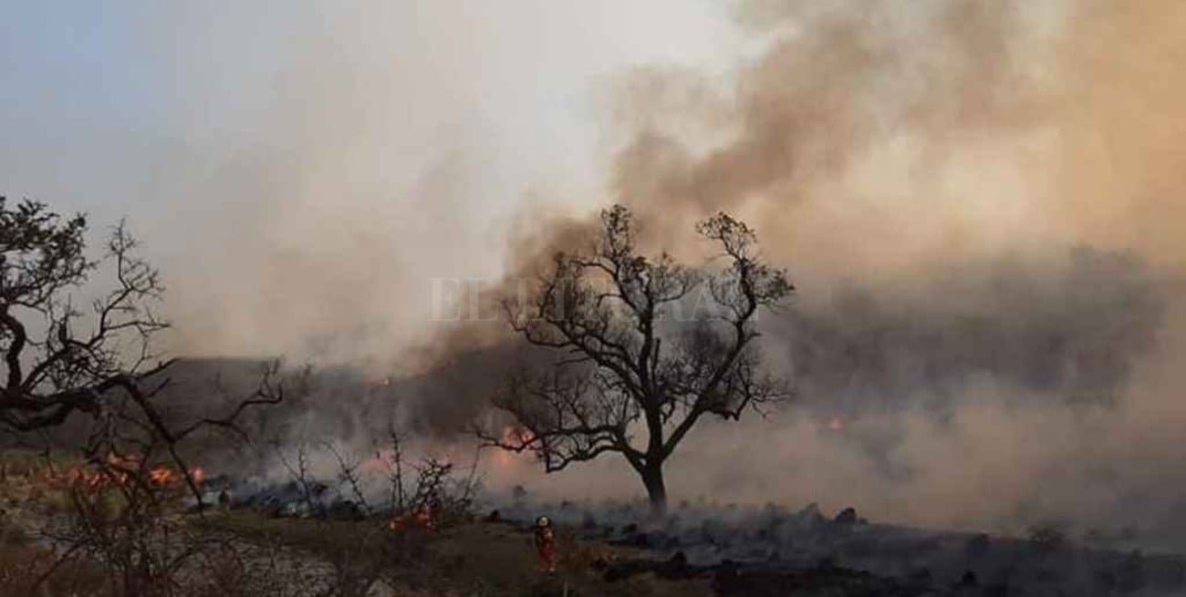 Continúa un foco de incendio activo en Entre Ríos y lograron controlar el de Córdoba