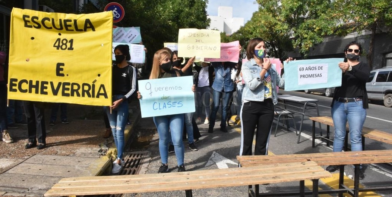 La escuela "obligada" a dar clases virtuales y que reclama volver a la presencialidad
