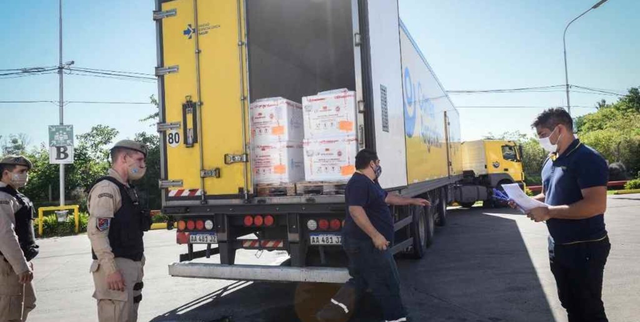 Entre hoy y mañana se distribuirán más de 1.300.000 vacunas en todo el país  