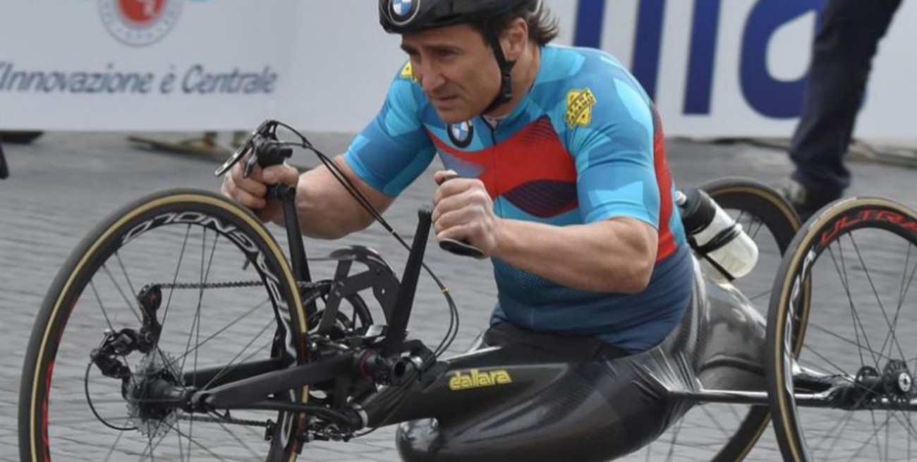 El Papa Francisco le escribió una carta al italiano Alex Zanardi