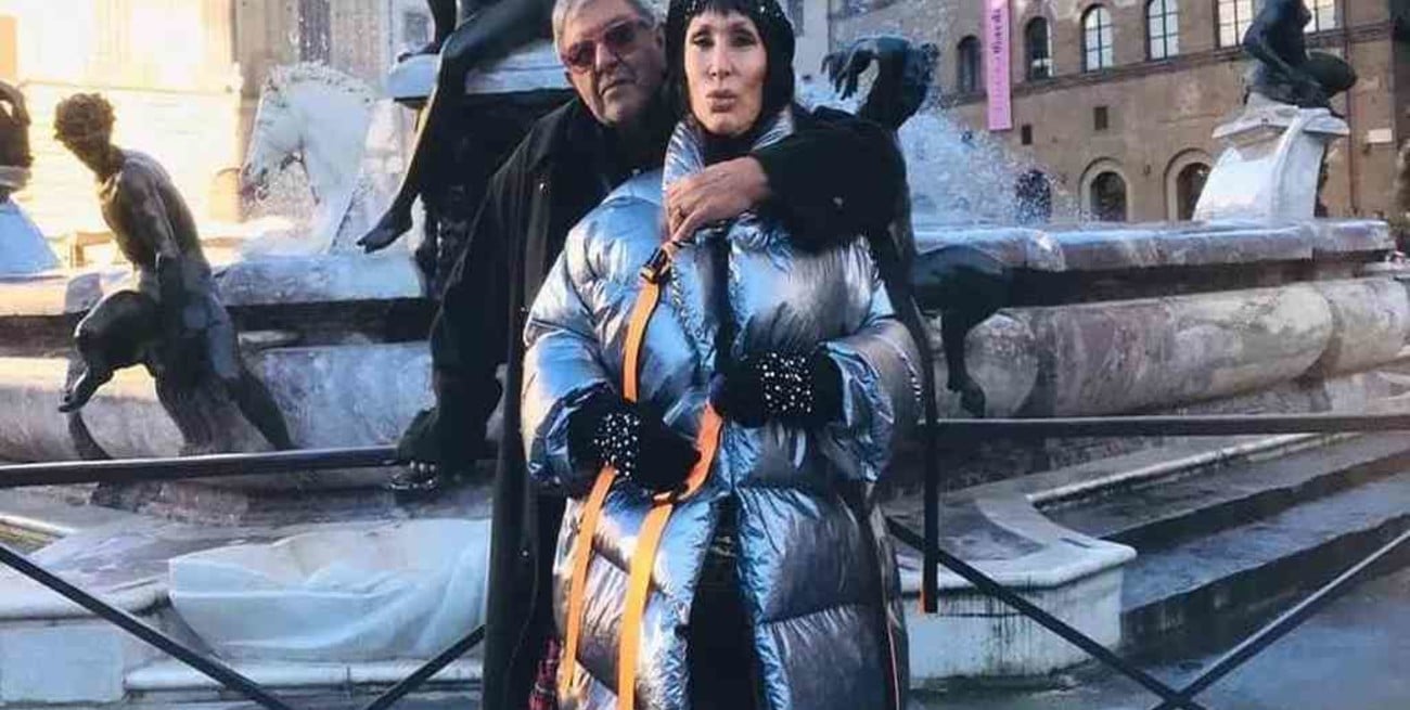 Moria Casán se casó con Humberto Poidomani en Italia