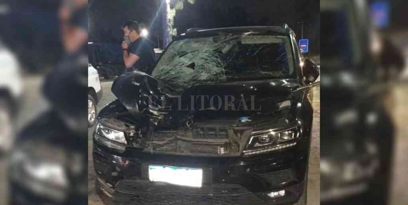 Pablo Cavallero, involucrado en un grave accidente de auto