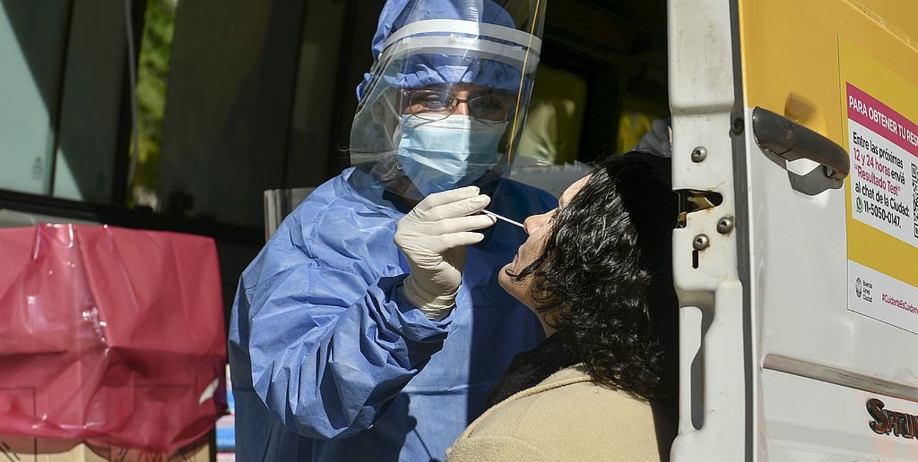 Covid en Argentina: notificaron 448 fallecidos y 26.531 contagios