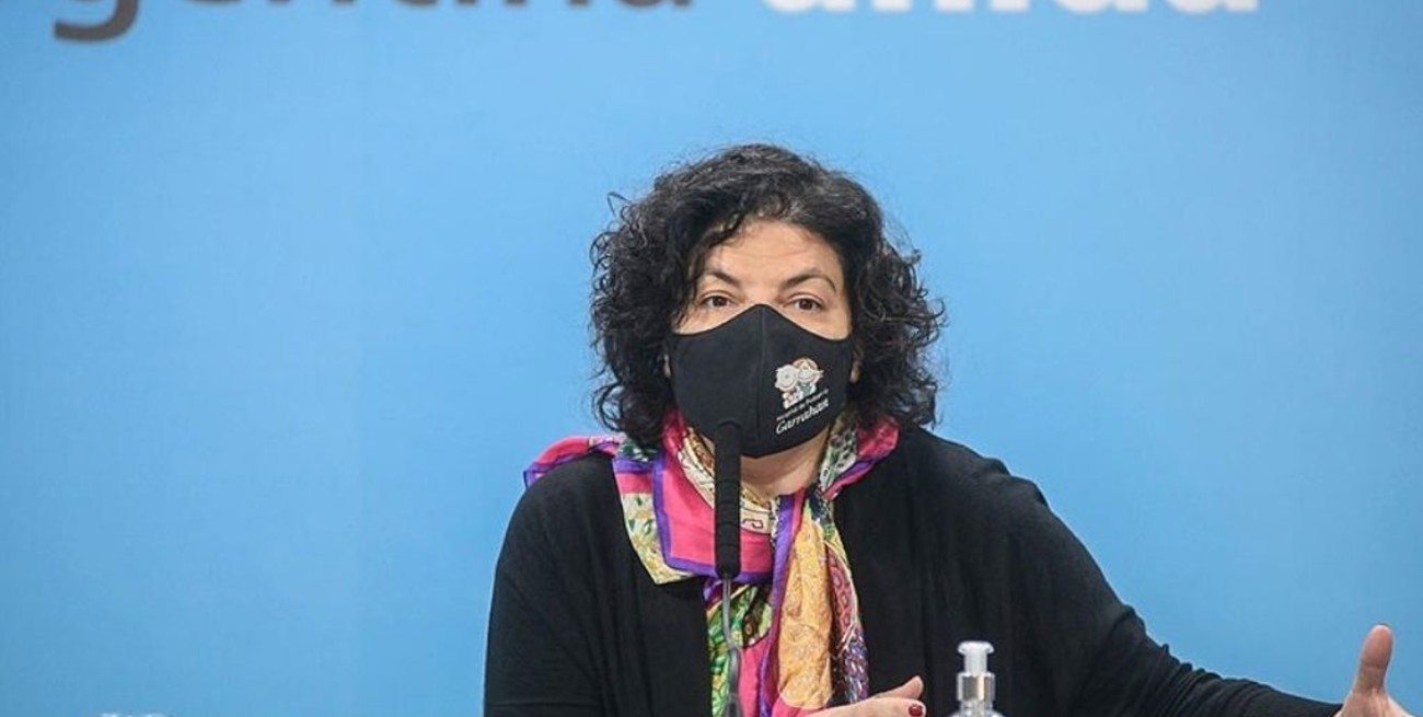 La ministra Vizzotti evoluciona favorablemente tras ser operada de apendicitis