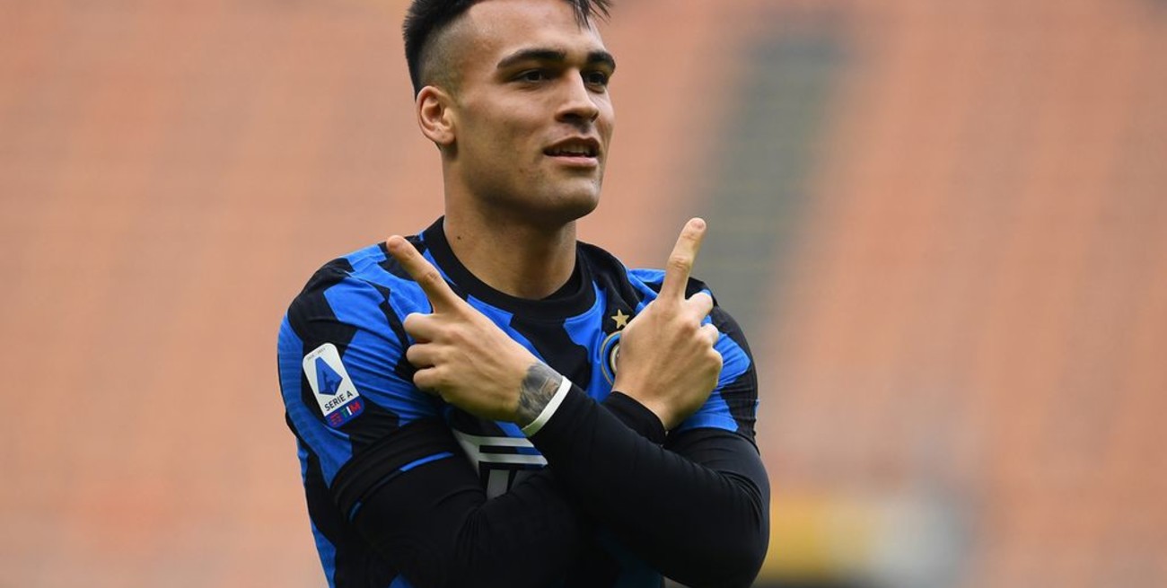Doblete de Lautaro Martínez para la victoria de Inter ante Milán