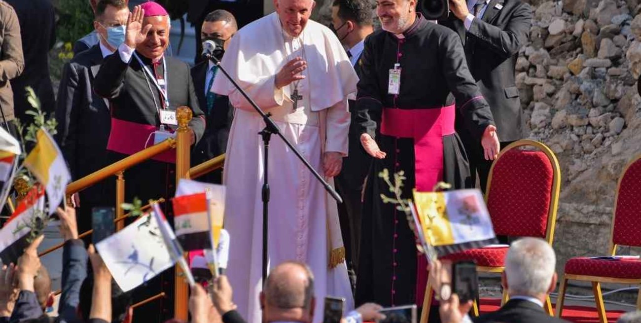 El Papa se despidió de Irak con mensajes contra el terrorismo   