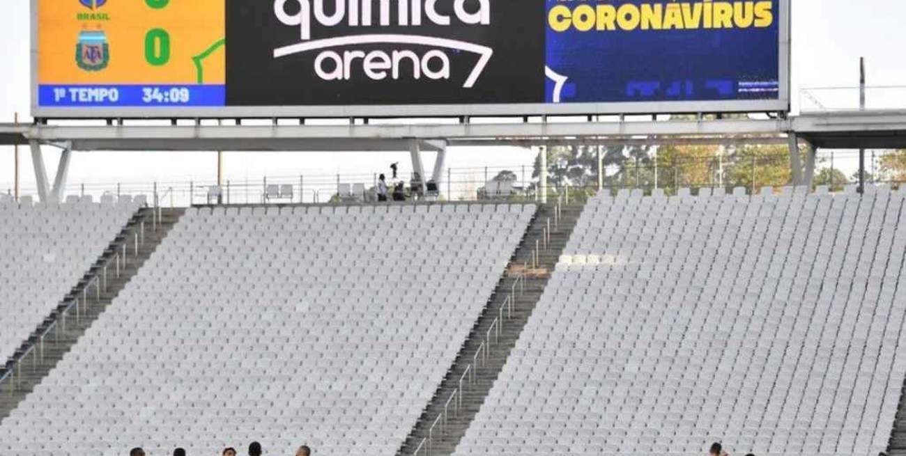 Corinthians de Brasil bautiza sus tribunas con nombres de medicamentos