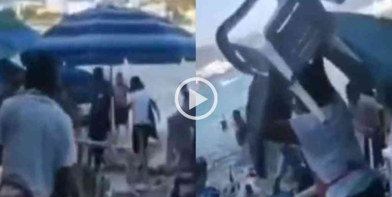 Video: una pelea campal entre turistas y meseros  dejó al menos tres heridos en Acapulco