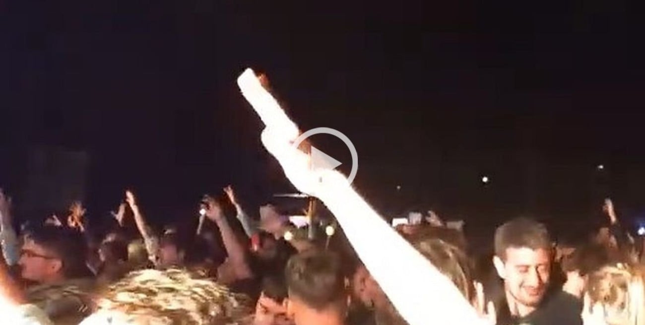 Video: multitudinaria "primera" Fiesta Bresh en Concordia