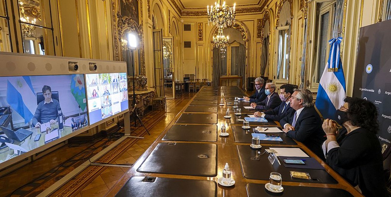 Fernández advirtió que el "epicentro" es el AMBA, pero aclaró que "hay alertas en varios lugares"