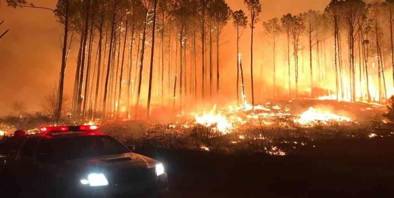 Las sierras de Córdoba bajo Alerta Amarilla: siguen activos dos grandes focos de incendios 