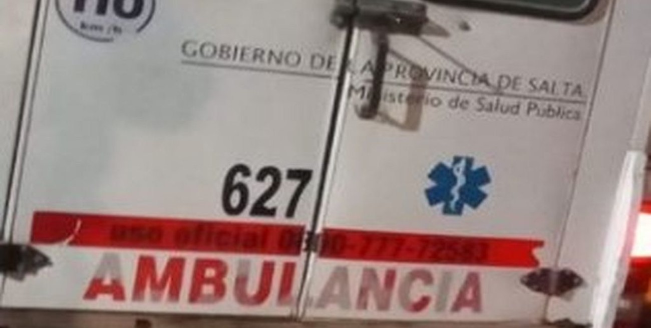 Detenido por manejar una ambulancia borracho en Salta: llevaba asado y bebidas alcohólicas
